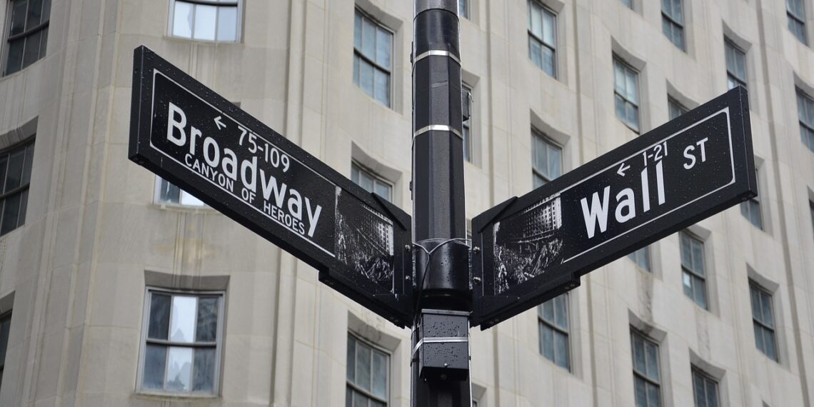 Wall Street Sign for Digital Assets